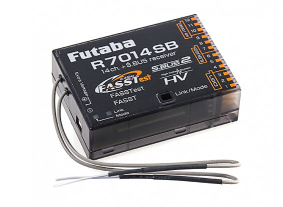 Futaba R7014SB FASST/FASSTest 2.4GHz 14ch SBus/S.Bus2 Receiver