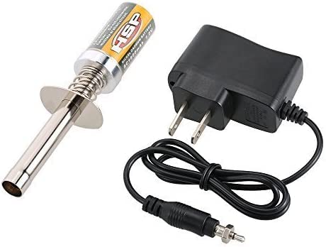 RC 3000mAh Rechargeable Glow Plug Igniter Starter Ignitor With Charger