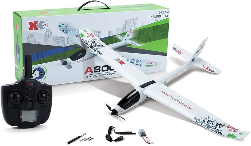 WL Toys A800 Stabilization RC Airplane 5CH 780mm 3D6G System