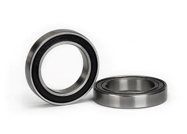 Traxxas Ball Bearing, black rubber sealed (17x26x5) (2)