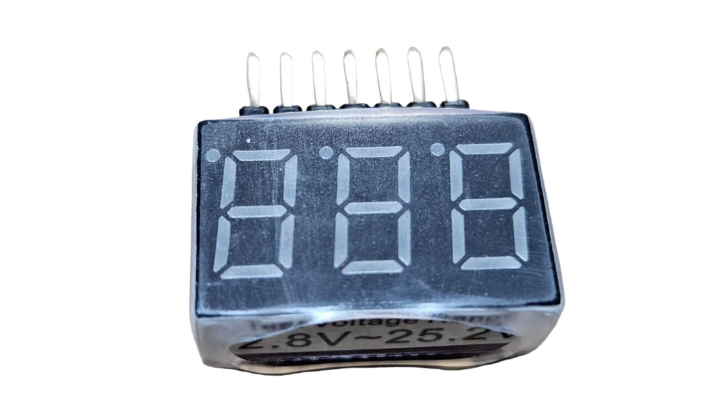 Battery Voltage meter 2-6S