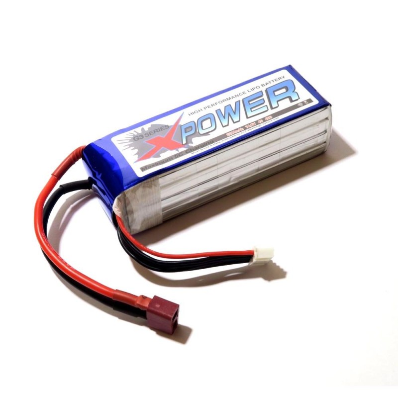 4 Cell X Power 14.8V 3300mah 45C Lipo