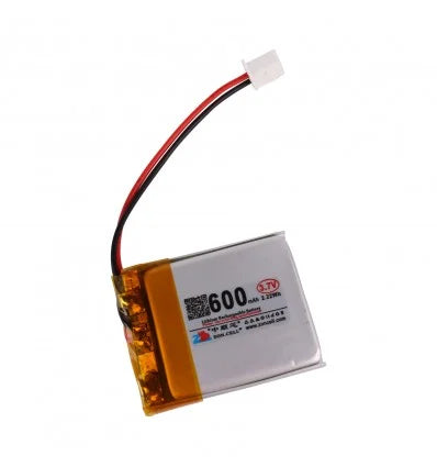 1 Cell 3.7V 600mah Lipo Battery